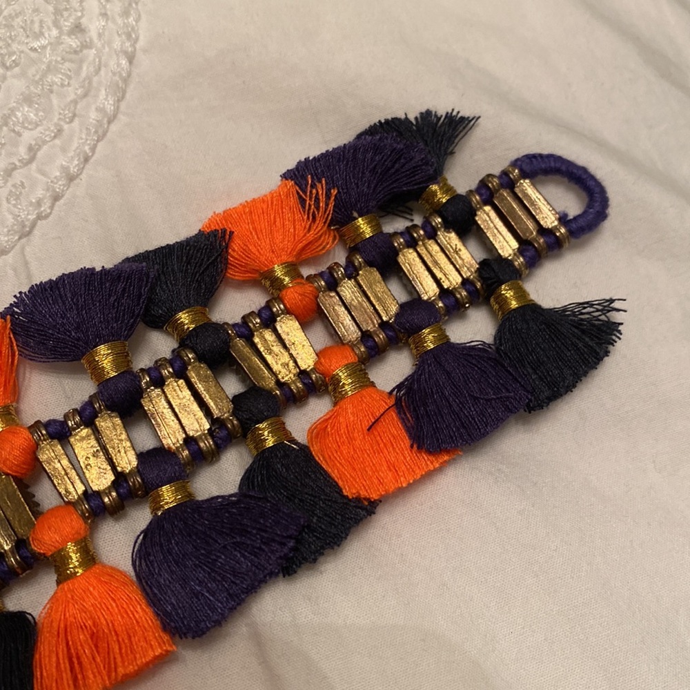 Roberta Roller Rabbit Riona Pom Pom Bracelet - Picture 3 of 4